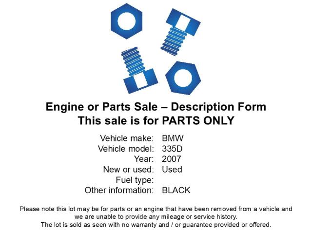 2007 BMW 335D SE A