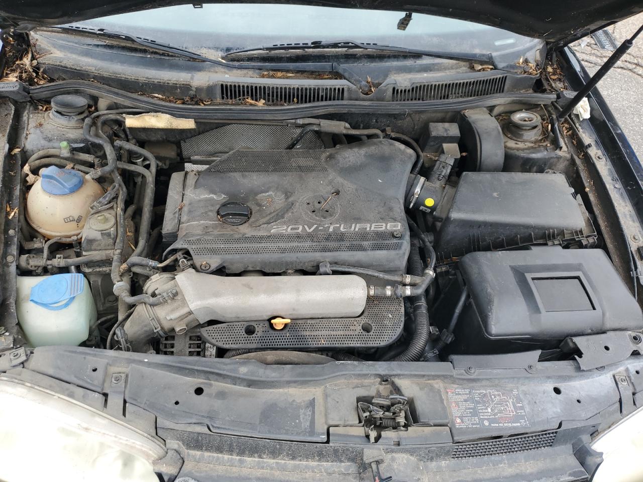 2001 Volkswagen Gti Gls VIN: WVWDC21J31W083885 Lot: 59612325
