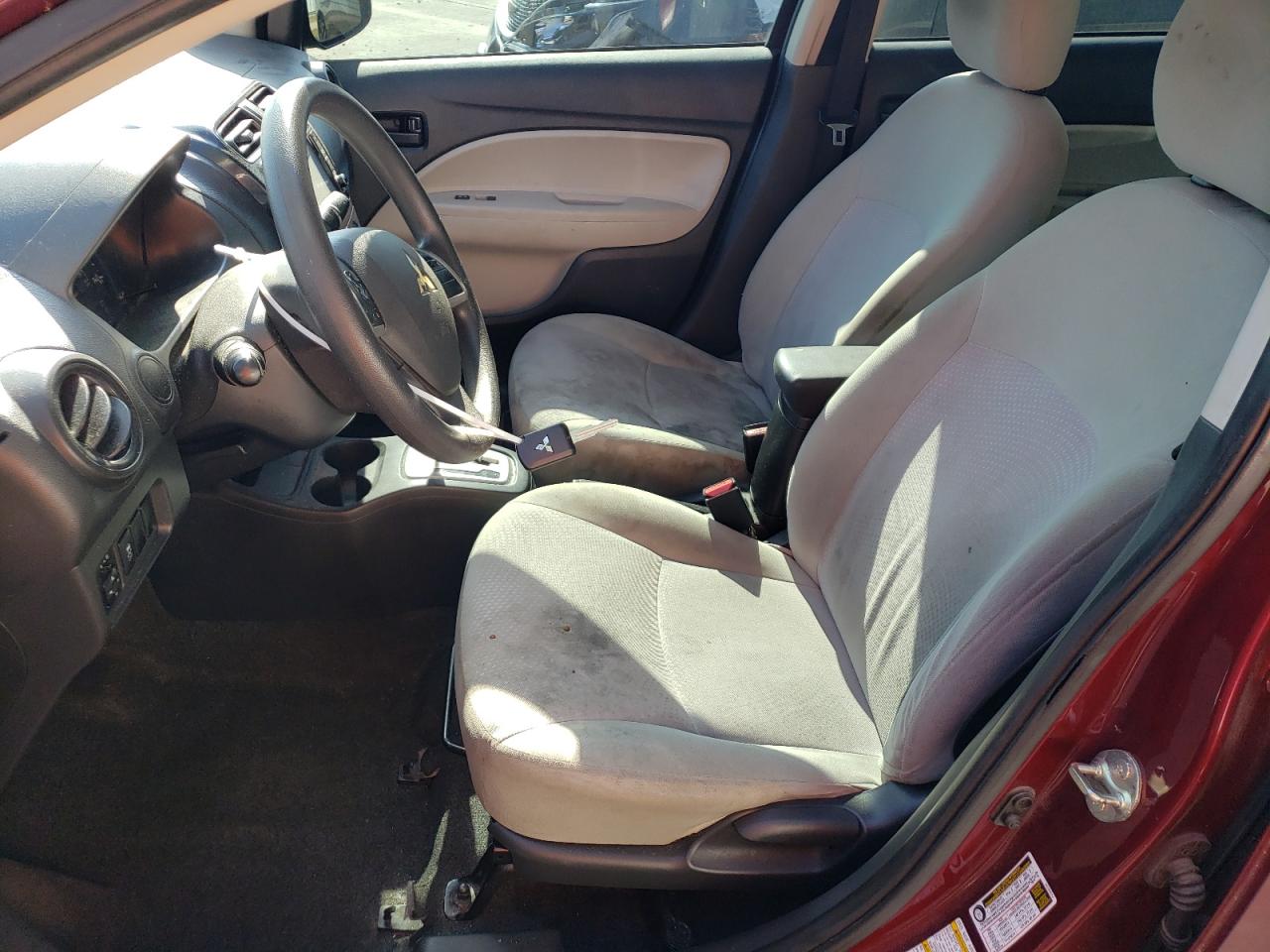 2019 Mitsubishi Mirage G4 Es VIN: ML32F3FJ7KHF07092 Lot: 61666085