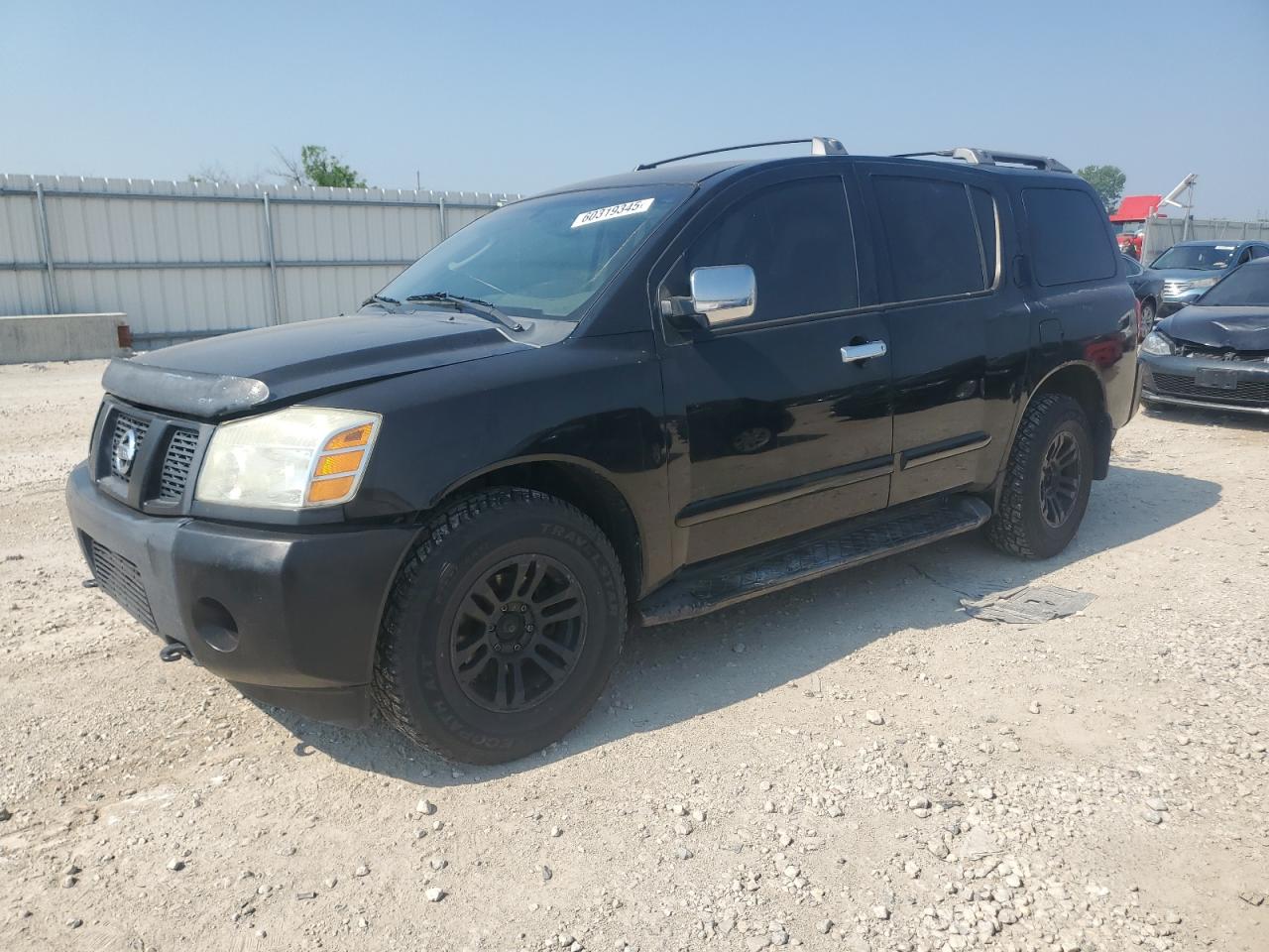 2004 Nissan Armada Se en Venta en Kansas City, KS - Hail