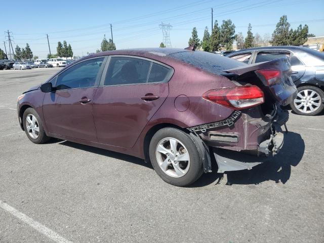  KIA FORTE 2017 Burgundy