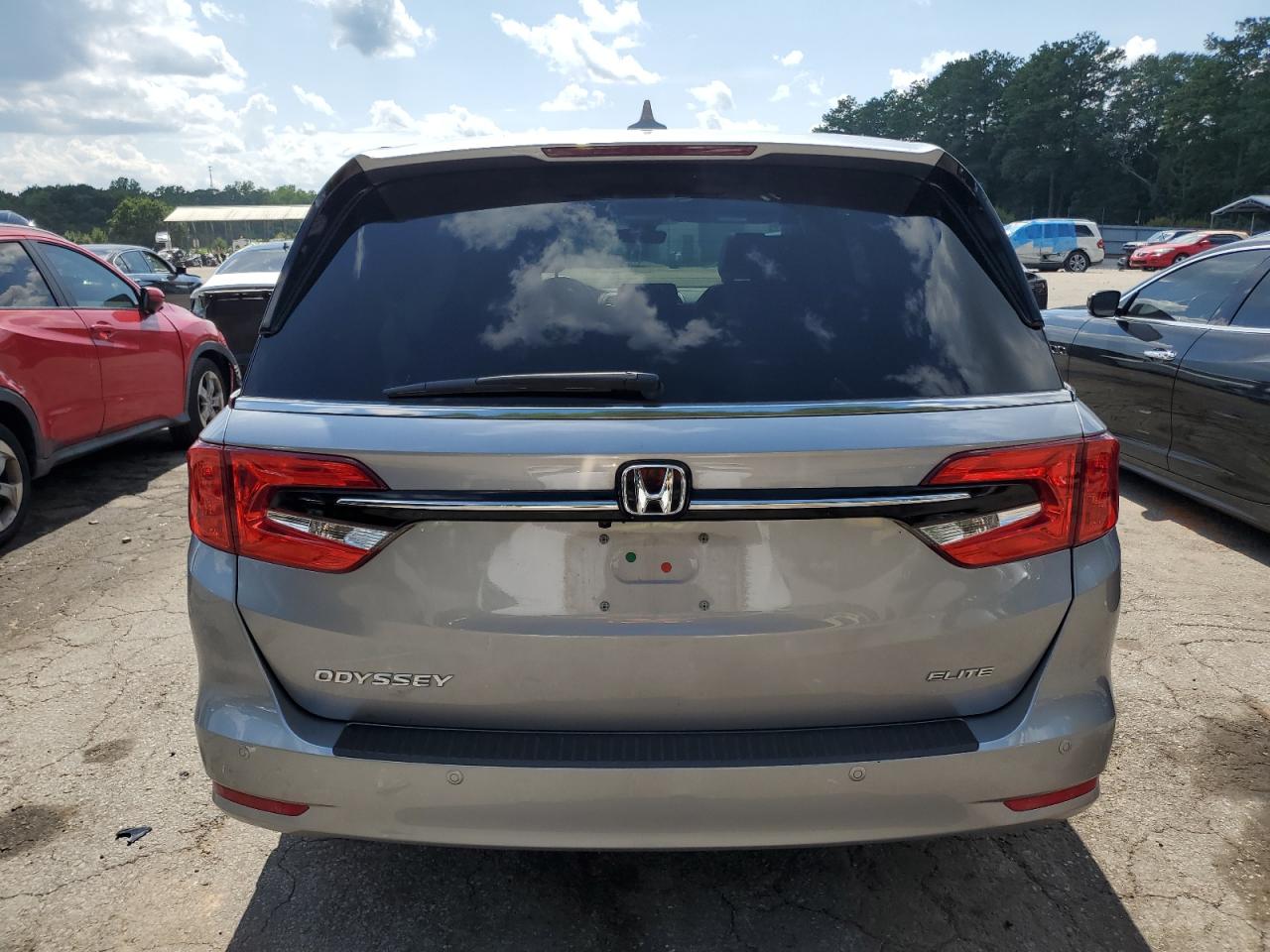 2022 Honda Odyssey Elite VIN: 5FNRL6H90NB026711 Lot: 62641935