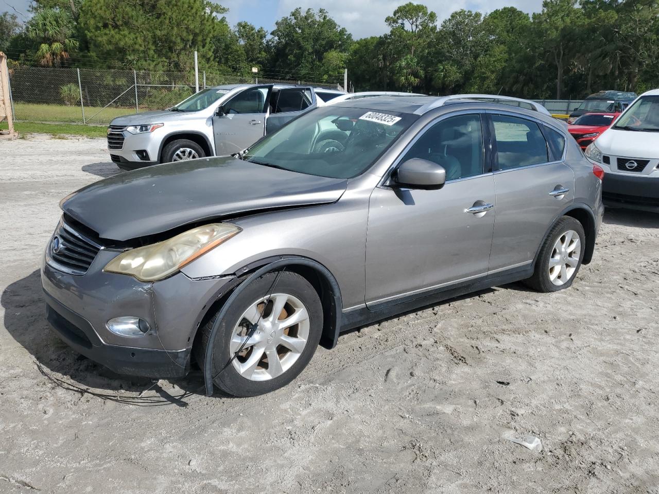 2010 Infiniti Ex35 Base იყიდება Fort Pierce-ში, FL - Front End