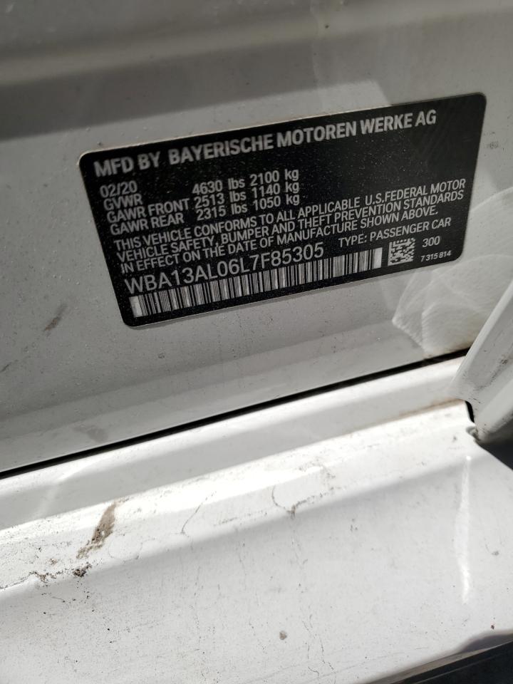 2020 BMW M235Xi VIN: WBA13AL06L7F85305 Lot: 61374675