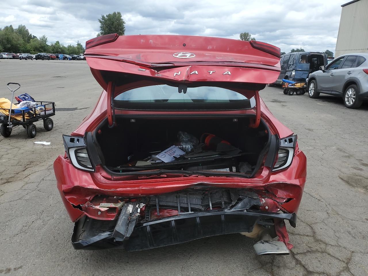 2020 Hyundai Sonata Sel VIN: 5NPEL4JA8LH036411 Lot: 62740225