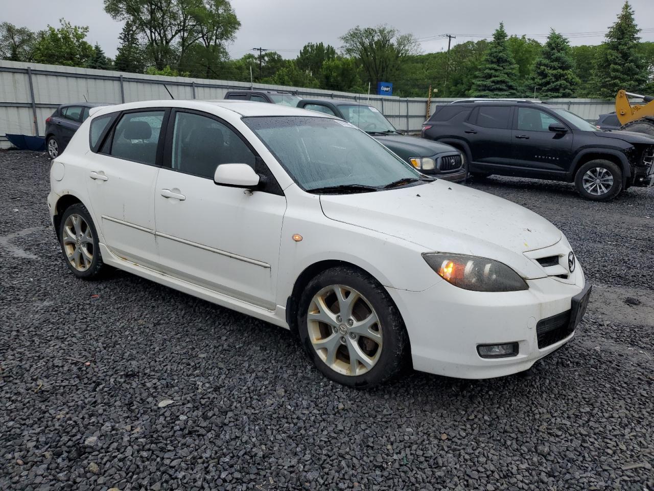 2008 MAZDA MAZDA3 with NORMAL WEAR damage, VIN JM1BK344581133151