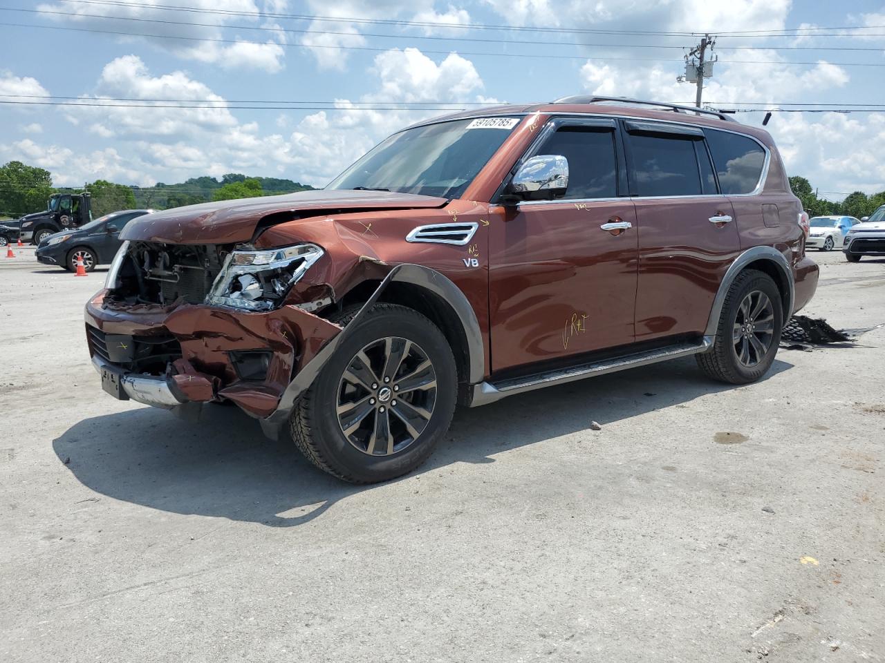 2018 Nissan Armada Sv for Sale in Lebanon, TN - Front End