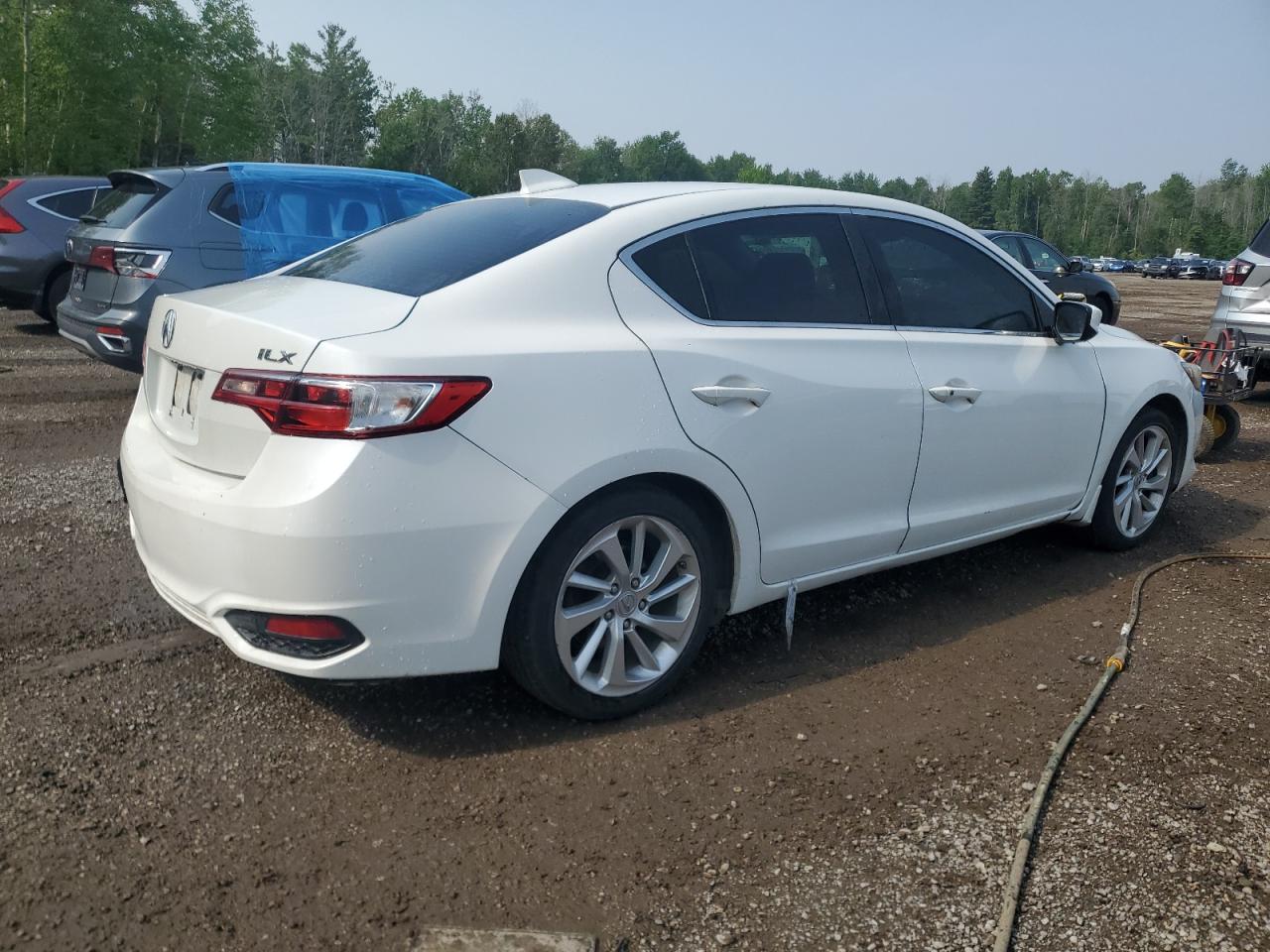 2016 Acura Ilx Premium white sedan gas 19UDE2F70GA800242 photo #4