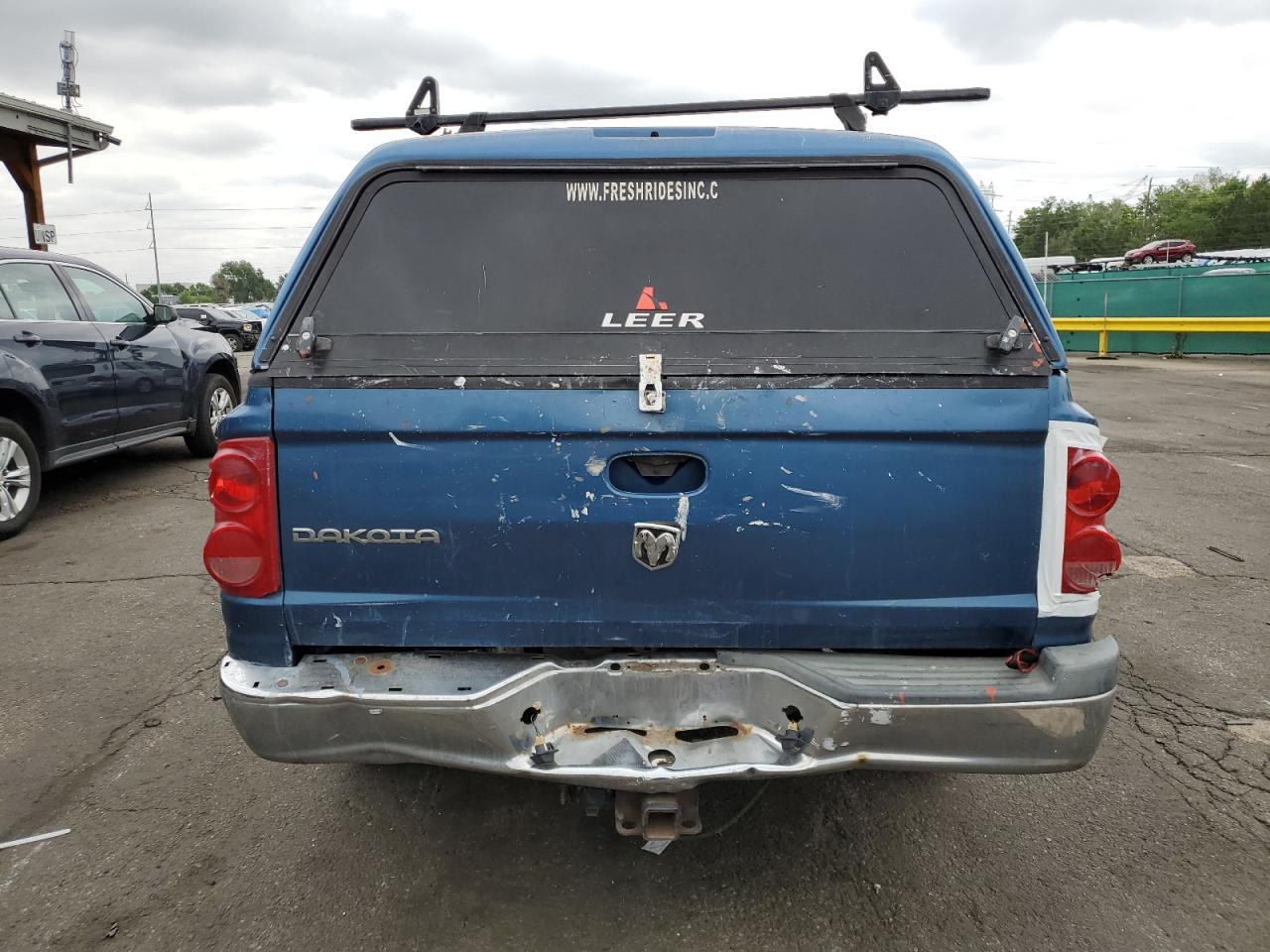 2006 Dodge Dakota Quad Laramie VIN: 1D7HW58N86S595701 Lot: 62154505