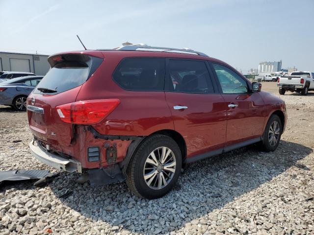  NISSAN PATHFINDER 2018 Красный
