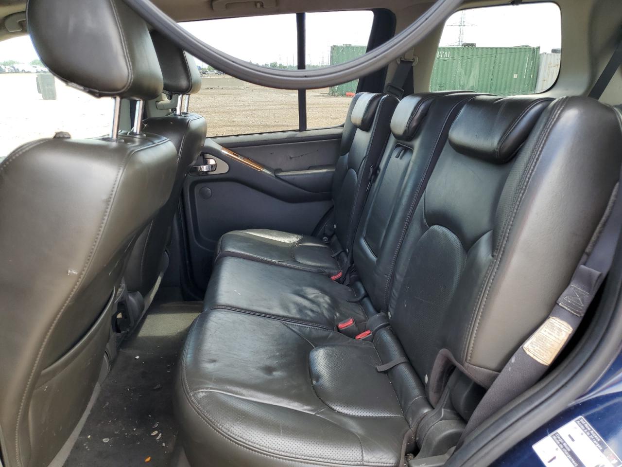 2006 Nissan Pathfinder Le VIN: 5N1AR18W76C623109 Lot: 61998355
