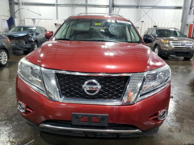  NISSAN PATHFINDER 2013 Red