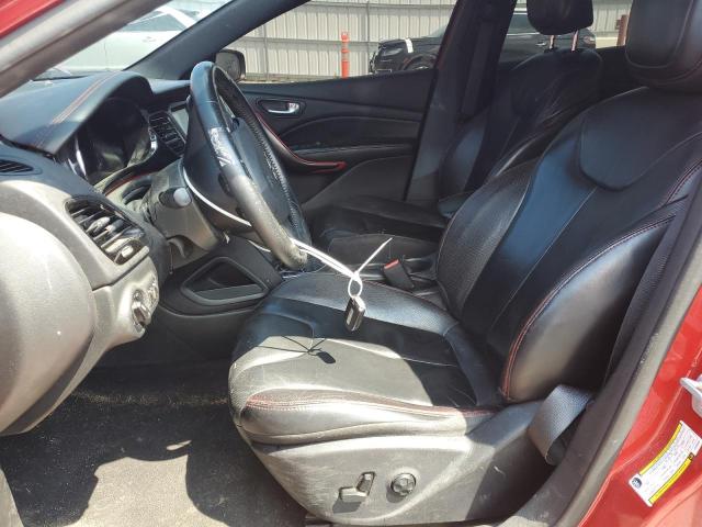  DODGE DART 2015 Czerwony