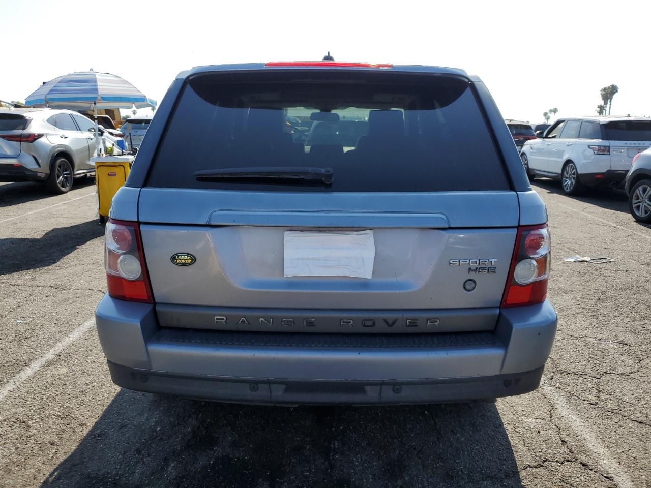 2008 Land Rover Range Rover Sport Hse VIN: SALSK25438A178316 Lot: 62538735