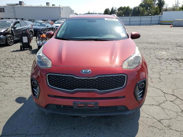 Parquets KIA SPORTAGE 2017 Czerwony