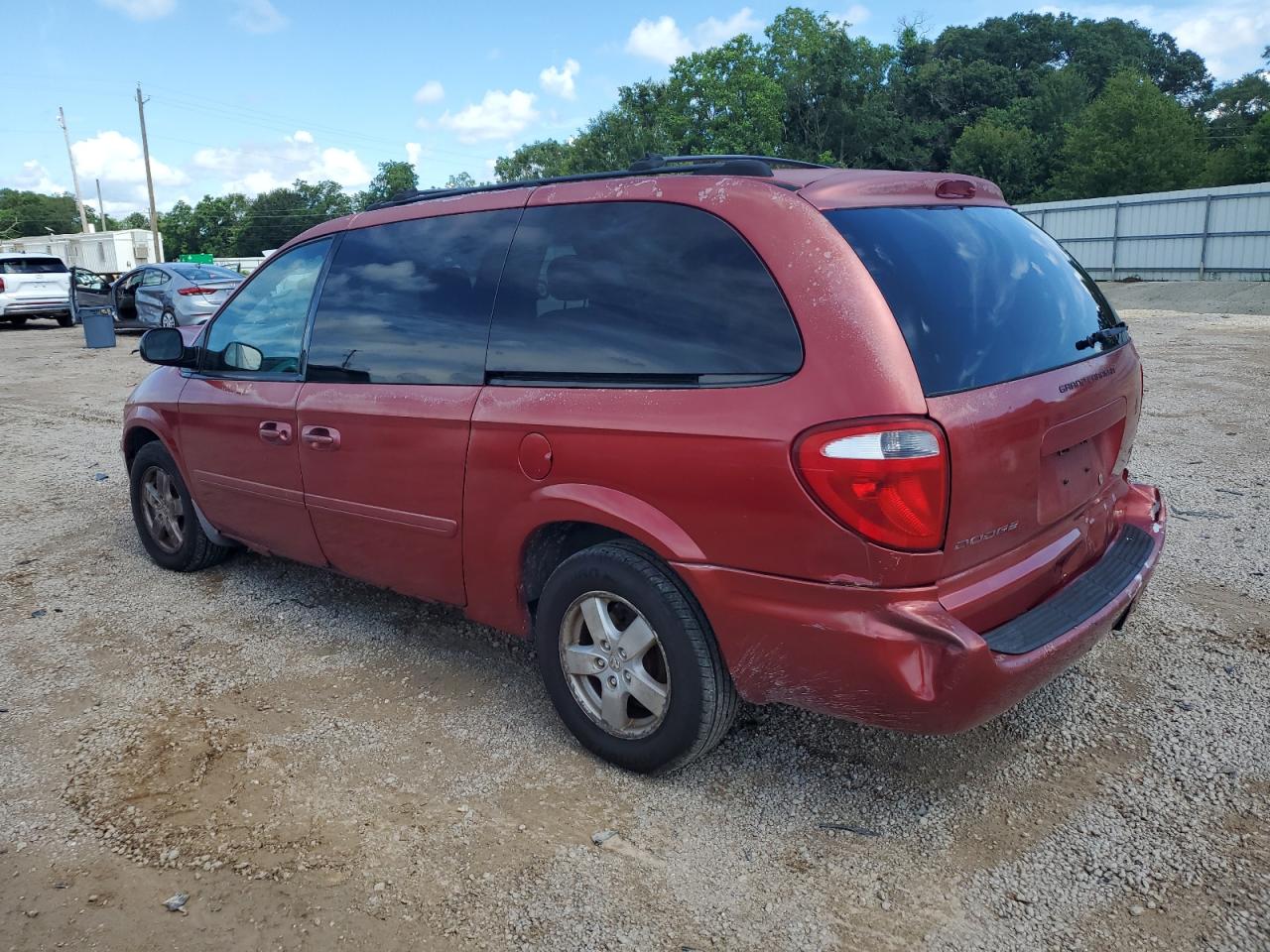 2006 Dodge Grand Caravan Sxt red null gas 2D4GP44L96R620966 photo #3