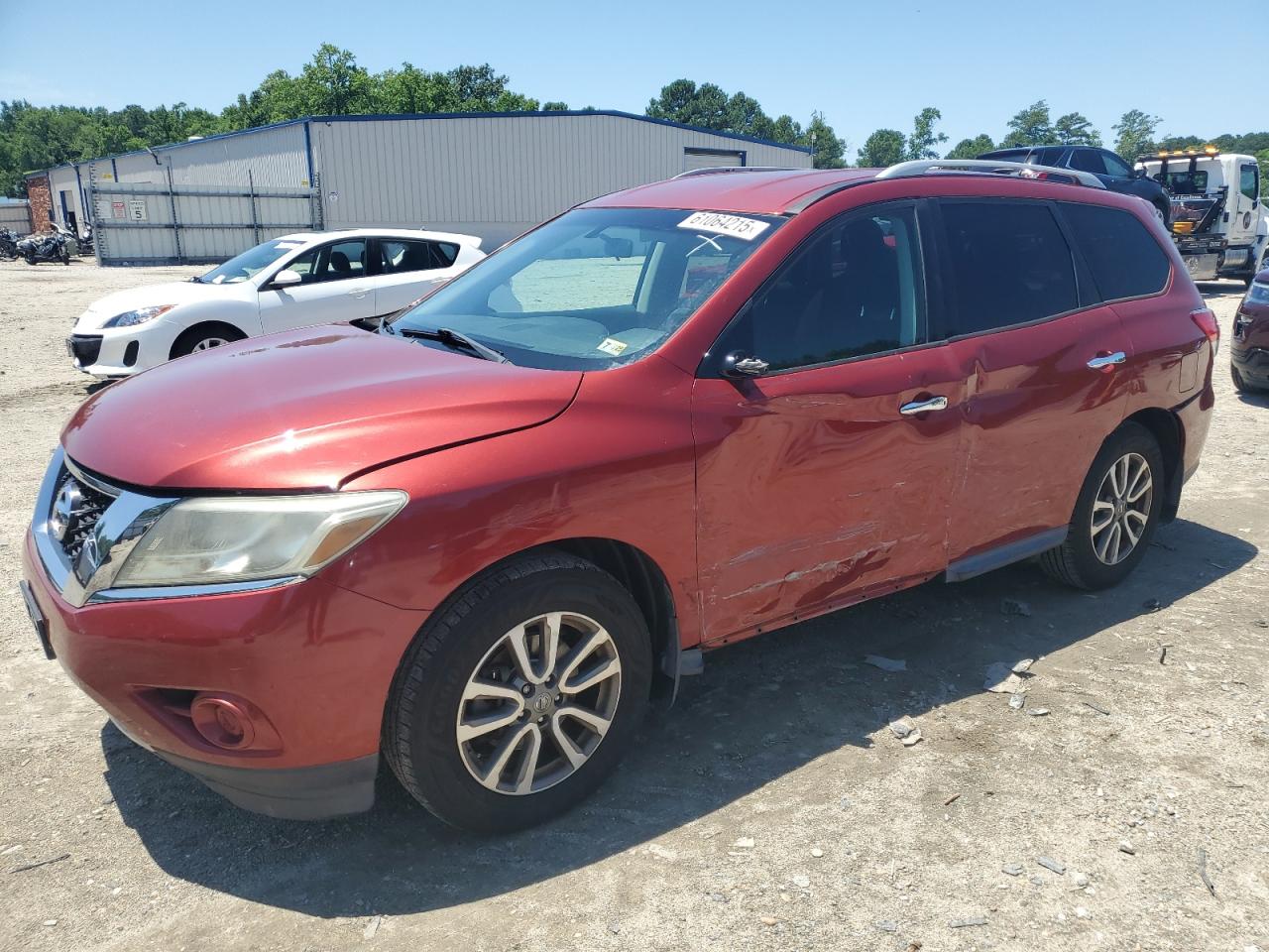 2014 Nissan Pathfinder S იყიდება Hampton-ში, VA - Side