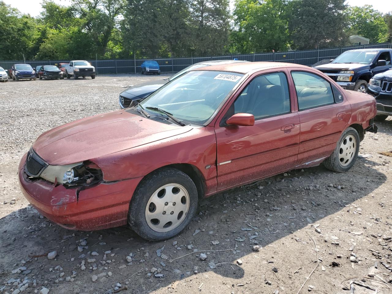 2000 Mercury Mystique Gs en Venta en Madisonville, TN - Front End