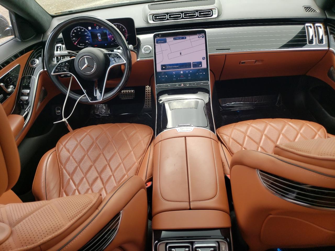 2021 Mercedes-Benz S 580 4Matic VIN: W1K6G7GB1MA050983 Lot: 62646315