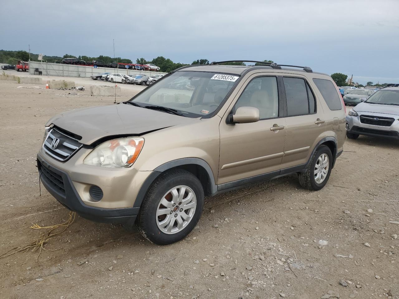 2006 Honda Cr-V Se en Venta en Kansas City, KS - Front End