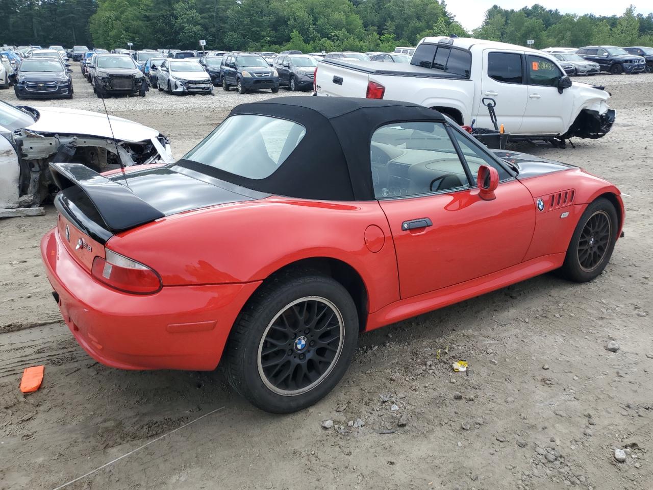 BMW Z3 2000 VIN 4USCH3348YLF41620 zdjęcie 3
