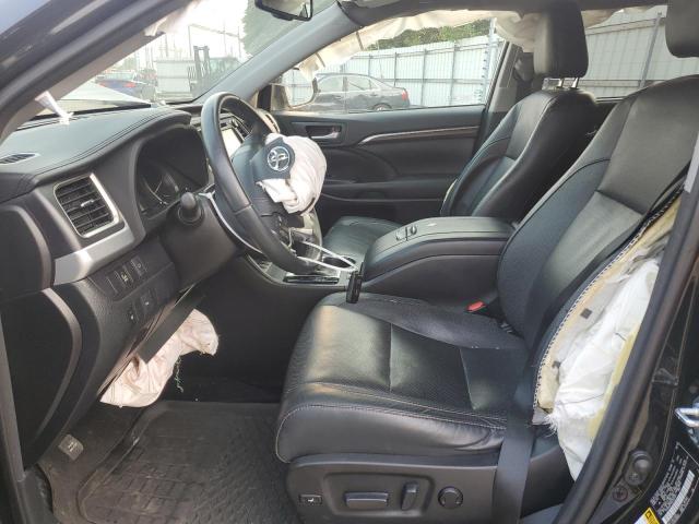  TOYOTA HIGHLANDER 2016 Czarny