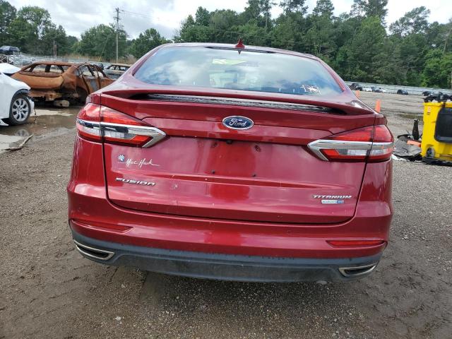  FORD FUSION 2019 Red