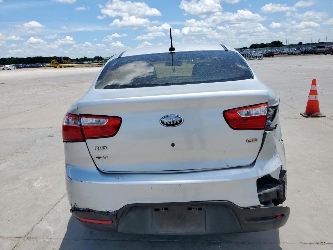 2014 Kia Rio Lx VIN: KNADM4A34E6412994 Lot: 62761755