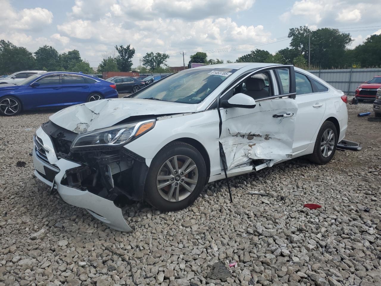 2016 Hyundai Sonata Se for Sale in Chicago Heights, IL - Side