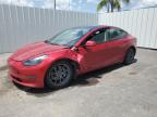 2022 Tesla Model 3  de vânzare în Riverview, FL - Front End