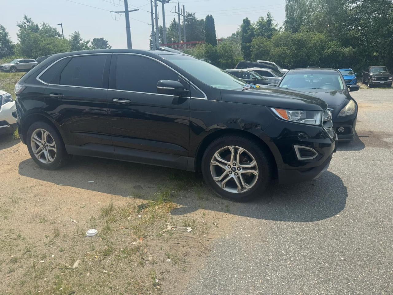 2017 Ford Edge Titanium იყიდება North Billerica-ში, MA - Normal Wear