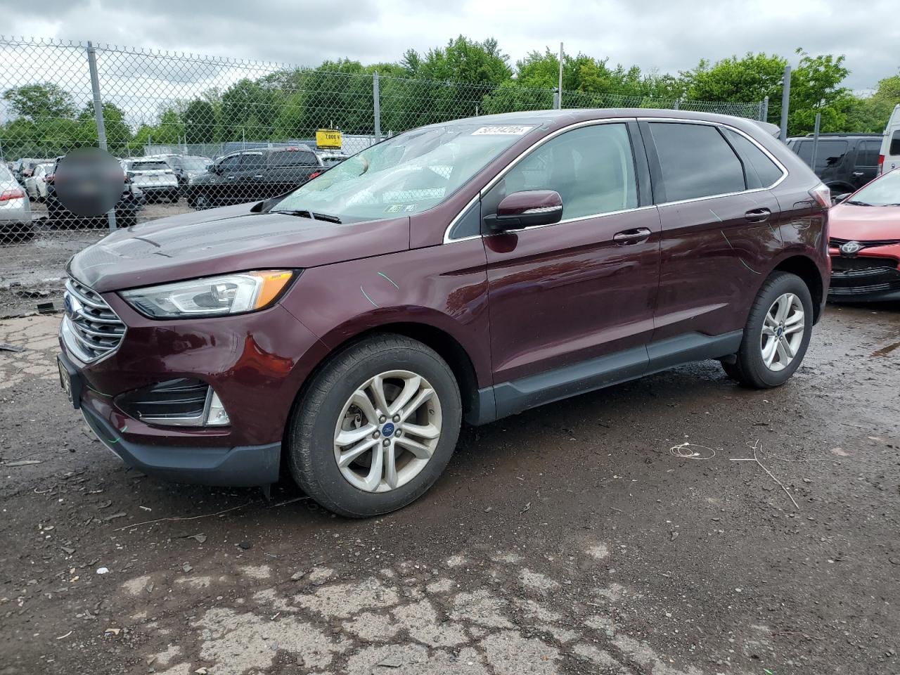 2020 Ford Edge Sel للبيع في Chalfont، PA - Front End