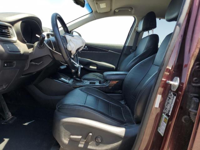  KIA SORENTO 2017 Maroon