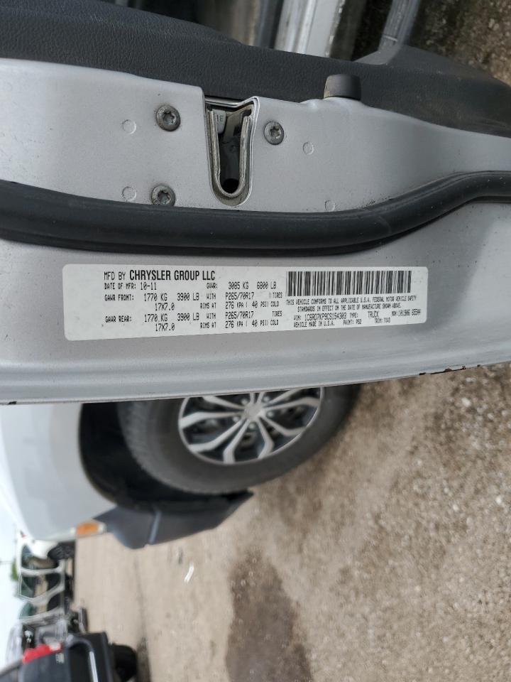 2012 Dodge Ram 1500 St VIN: 1C6RD7KP9CS154303 Lot: 62102415