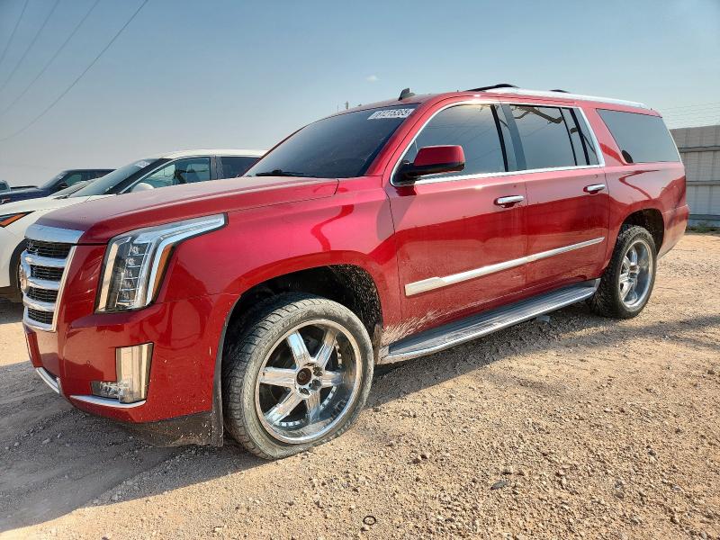  CADILLAC ESCALADE 2015 Красный