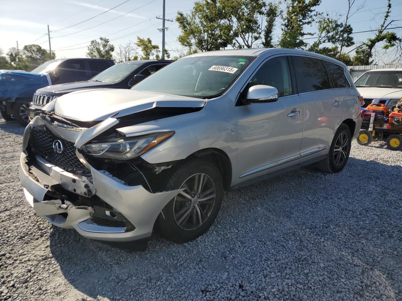 2018 Infiniti Qx60 للبيع في Riverview، FL - Front End