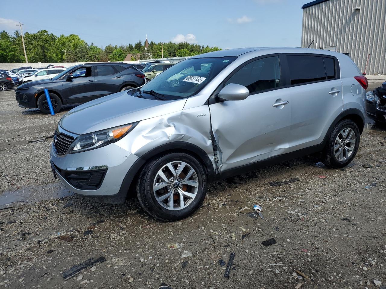 2015 Kia Sportage Lx for Sale in Franklin, WI - Front End