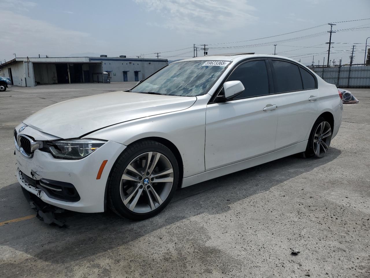 2016 Bmw 328 I Sulev for Sale in Sun Valley, CA - Front End