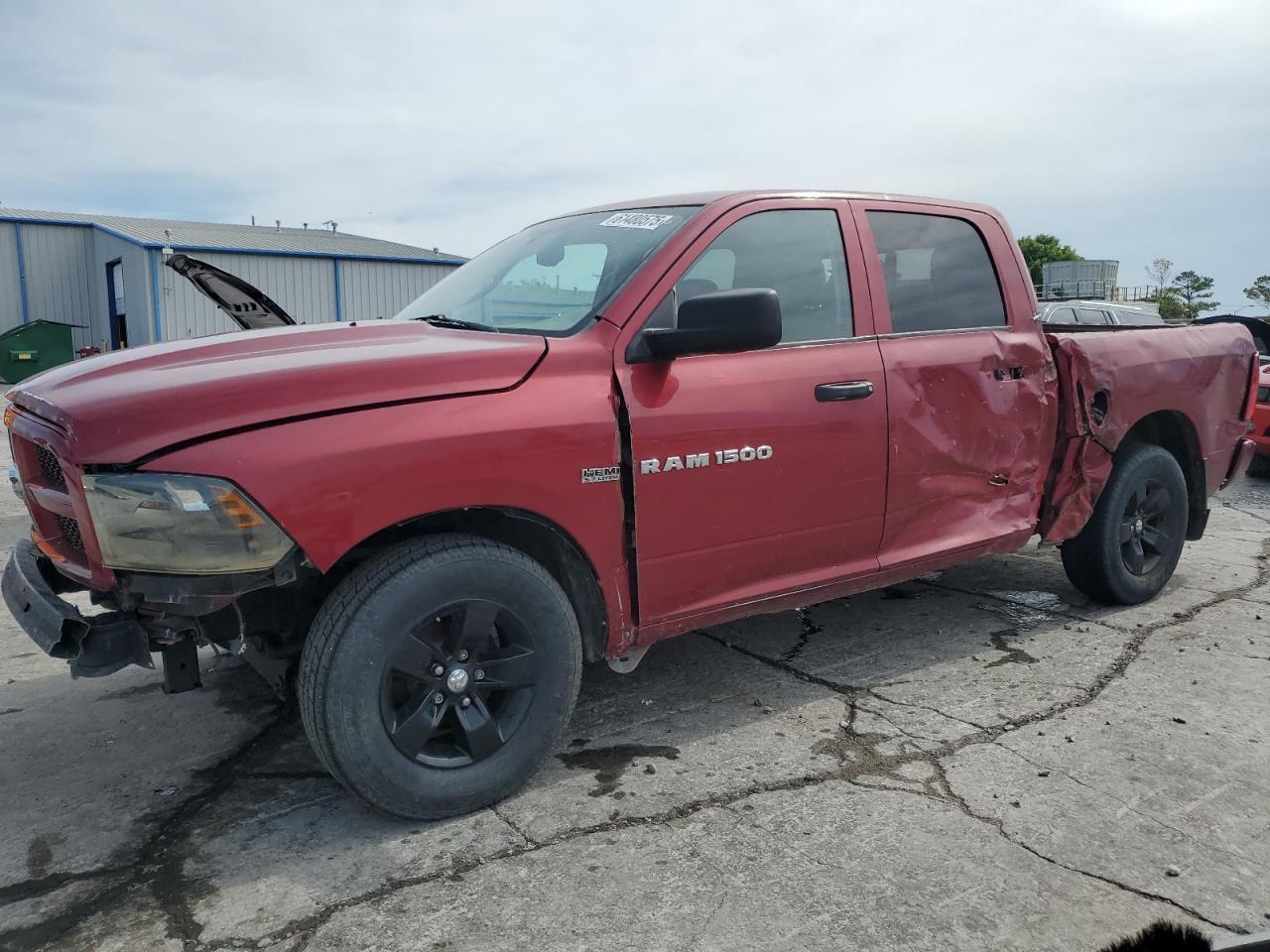 2012 Dodge Ram 1500 St იყიდება Tulsa-ში, OK - Side