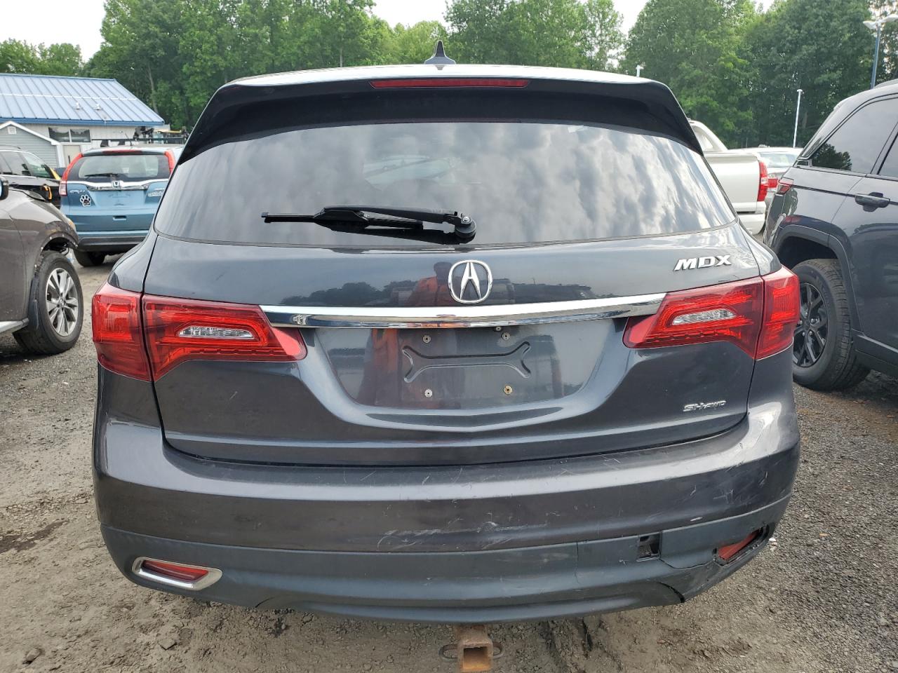 2014 Acura Mdx VIN: 5FRYD4H2XEB016606 Lot: 60623725