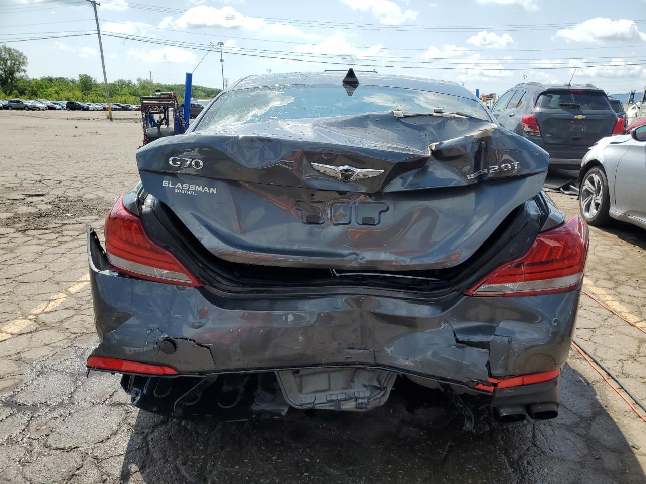 2019 Genesis G70 Advanced VIN: KMTG64LA1KU044871 Lot: 60246525