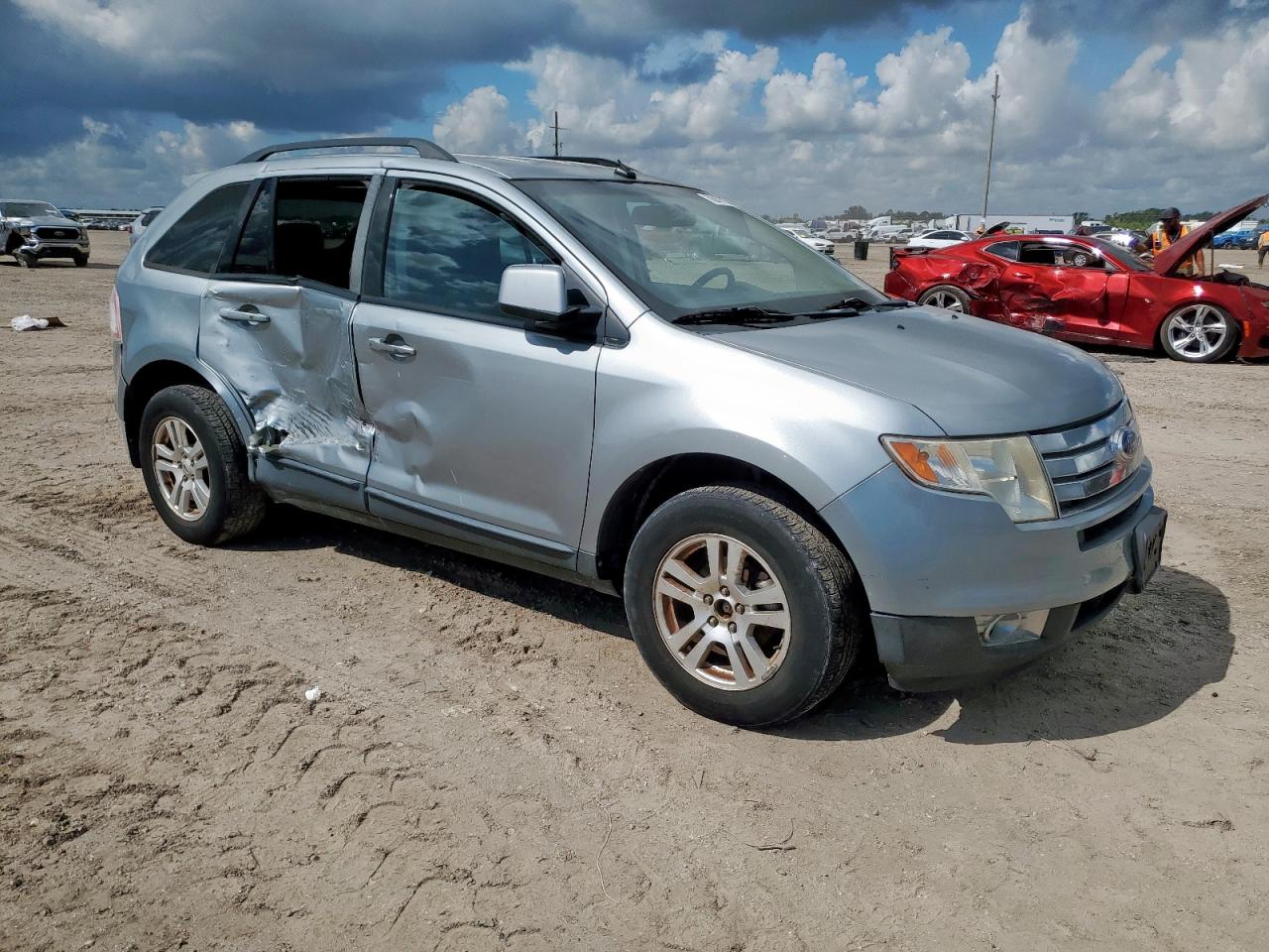 FORD EDGE 2007 VIN 2FMDK38C47BA71377 zdjęcie 4