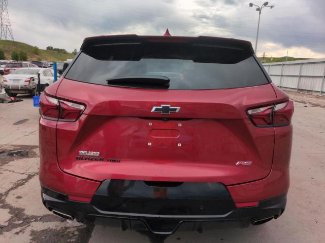  CHEVROLET BLAZER 2021 Czerwony