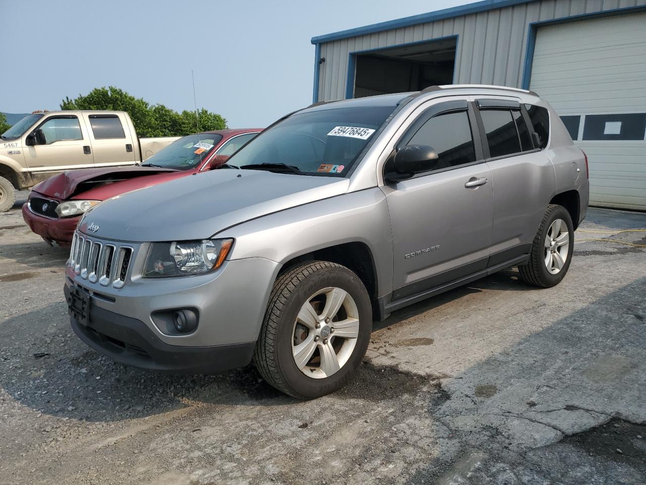 2015 Jeep Compass Sport на продаже в Chambersburg, PA - Side