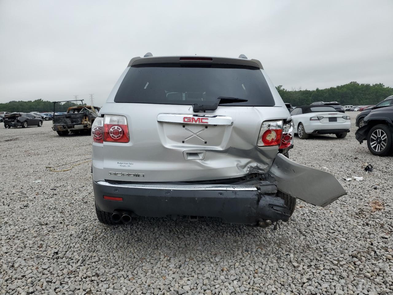 2010 GMC Acadia Slt-2 VIN: 1GKLRNED6AJ166244 Lot: 61407965