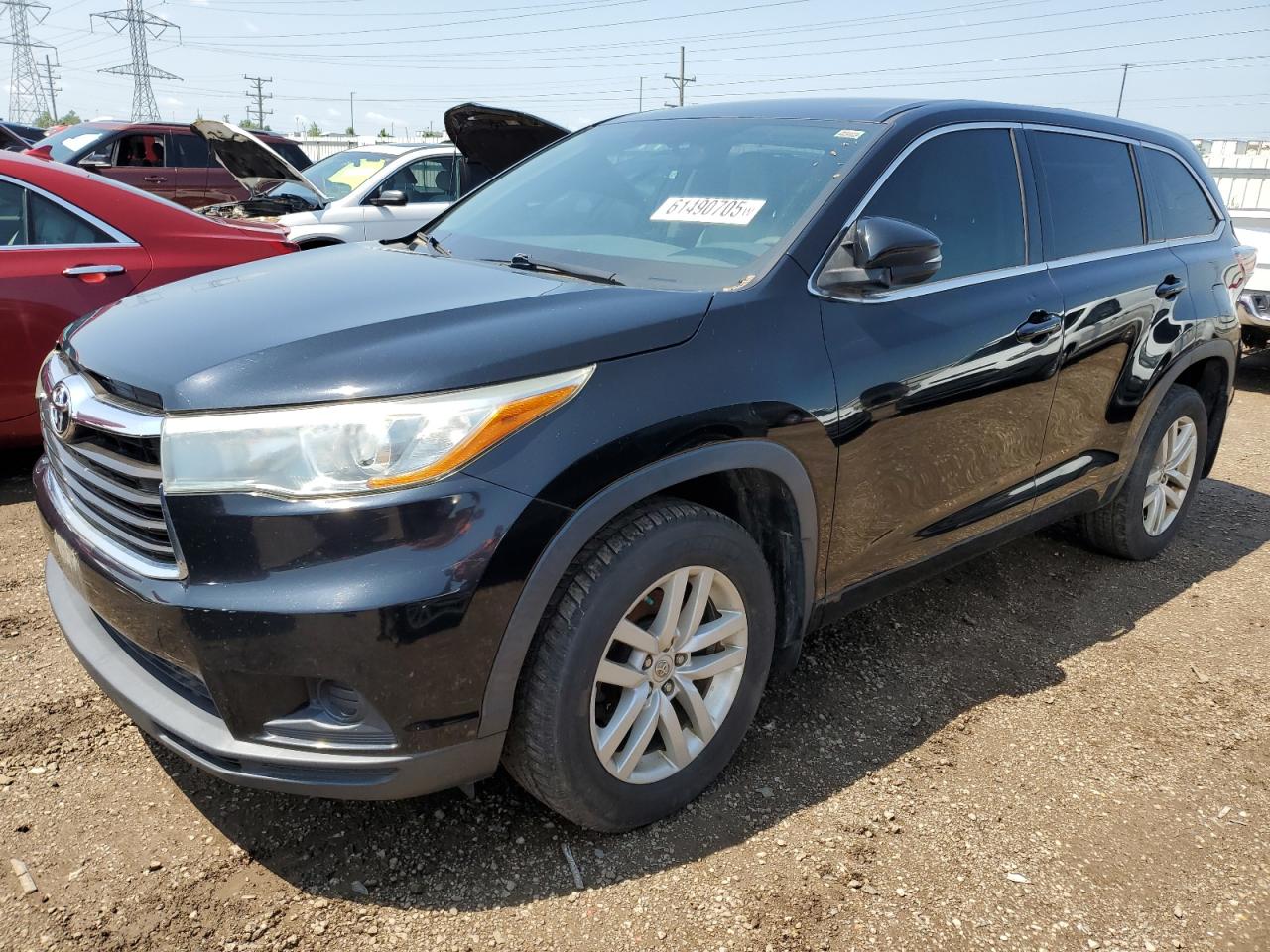 2015 Toyota Highlander Le na sprzedaż w Elgin, IL - Mechanical