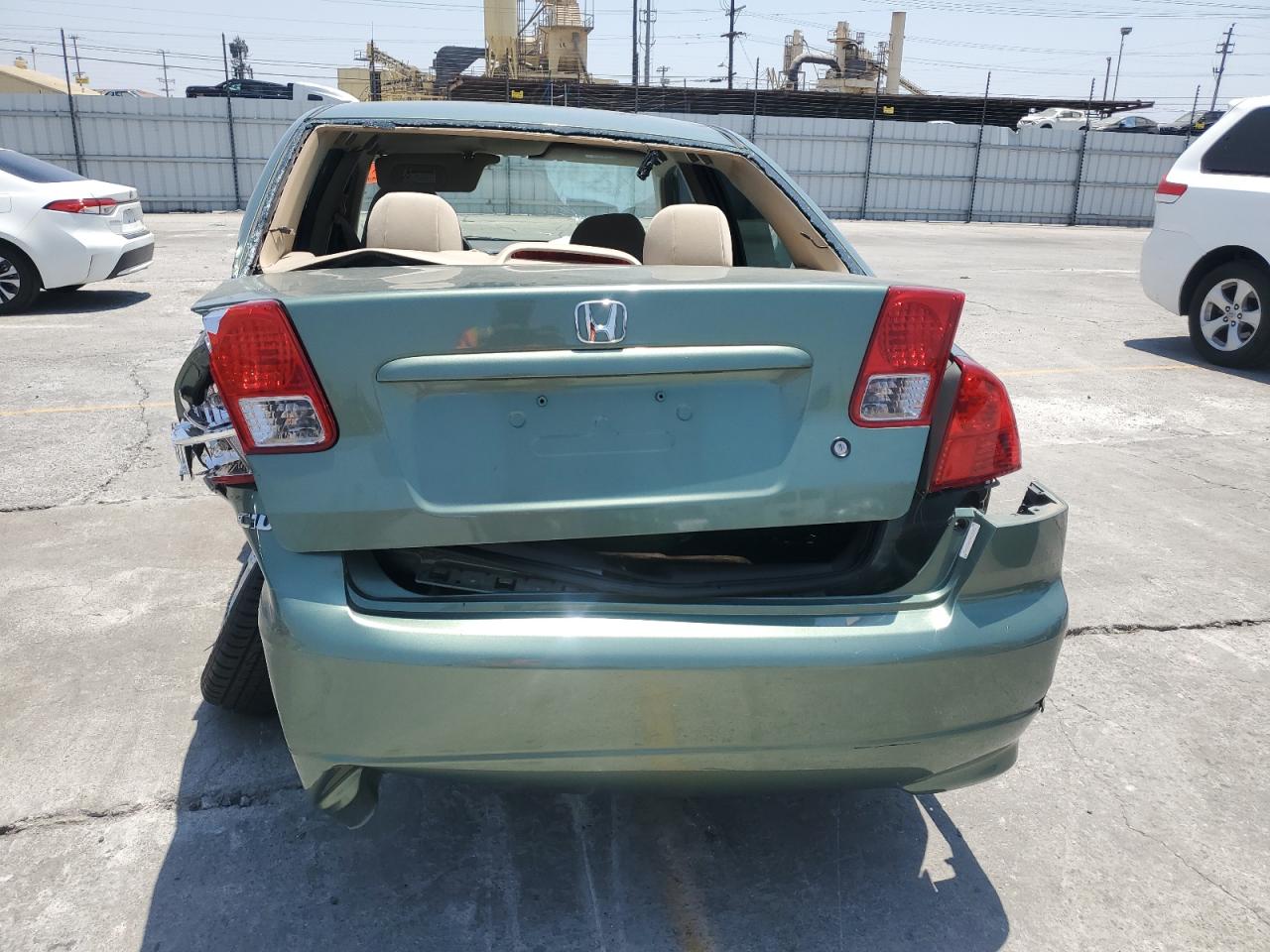 2004 Honda Civic Dx Vp VIN: 2HGES16314H585553 Lot: 62772915