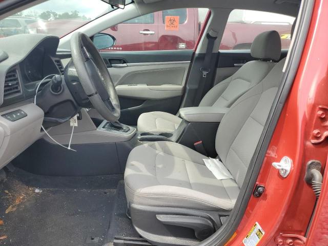  HYUNDAI ELANTRA 2020 Czerwony