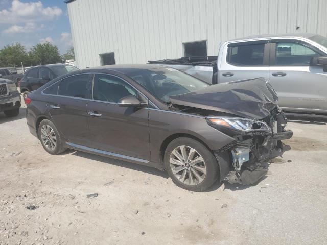  HYUNDAI SONATA 2016 Brown