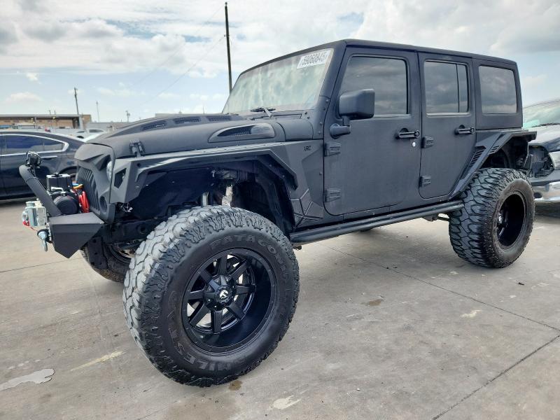 Parquets JEEP WRANGLER 2017 Czarny